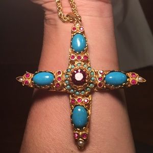 Beautiful cross w/ 30” chain by Gypsy Jewelry Co.